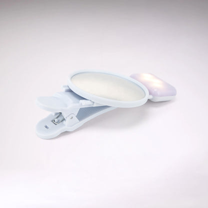 Clip on selfie mirror with LED lighting  for smartphone back camera