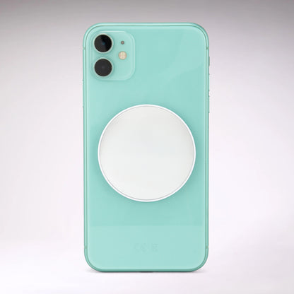 Magnetic selfie mirror for smartphone back camera