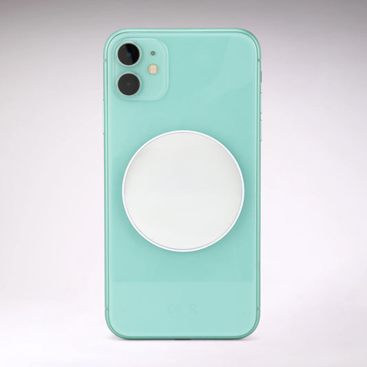 Magnetic selfie mirror for smartphone back camera